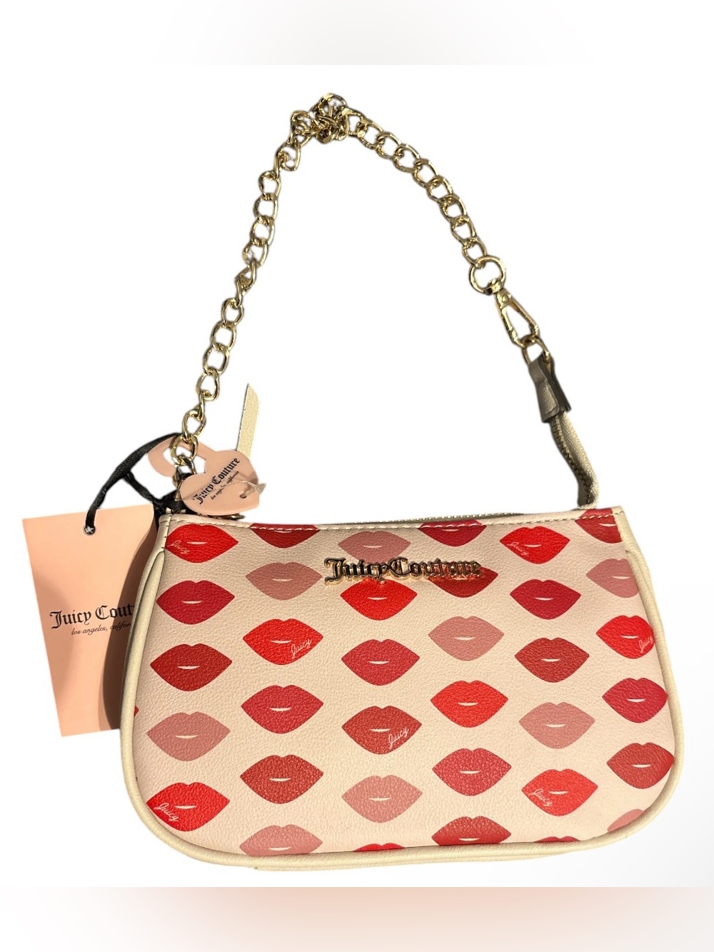 Juicy Couture “Sealed with a Kiss” Lip Print Bag